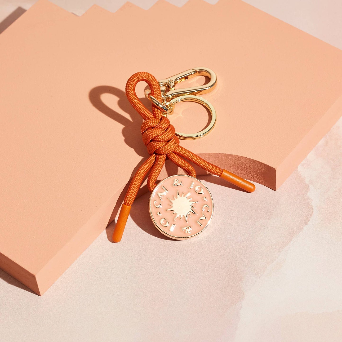 Hibiscus Bag Charm Keychain