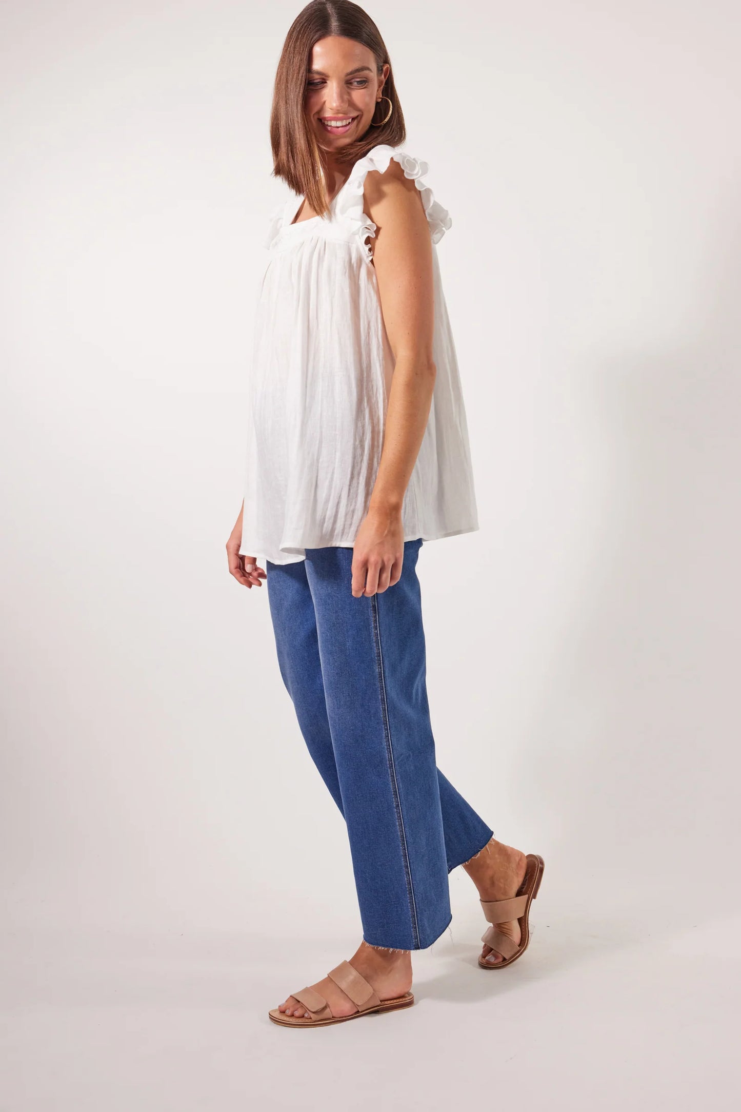 Gala Top - Lulu & Daw - Isle Of Mine - Ramie, top, tops - Lulu & Daw - Australian Fashion Boutique