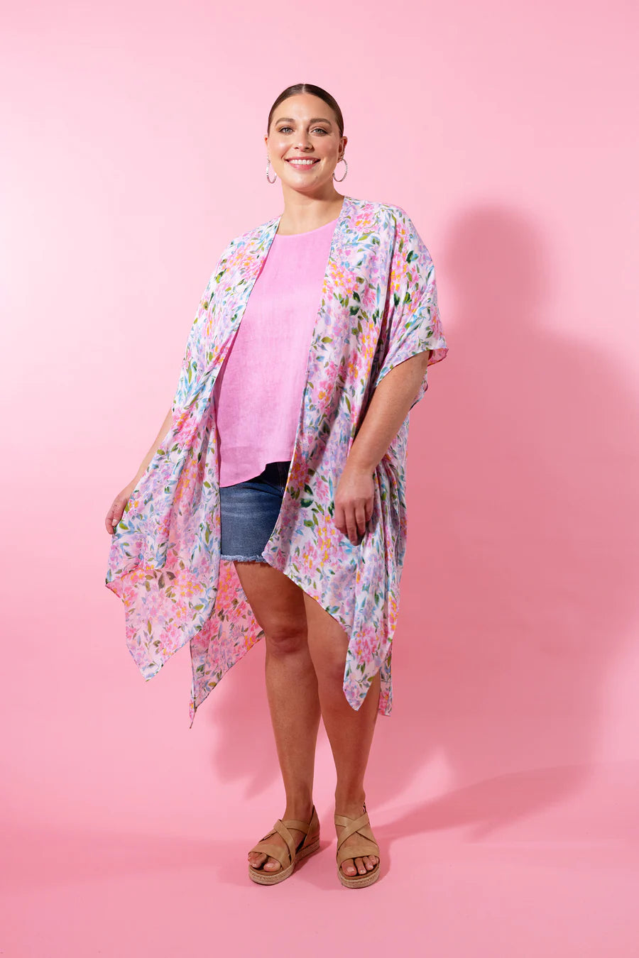 Botanical Cape - Lulu & Daw - Isle Of Mine - Isle Of Mine, top, tops - Lulu & Daw - Australian Fashion Boutique