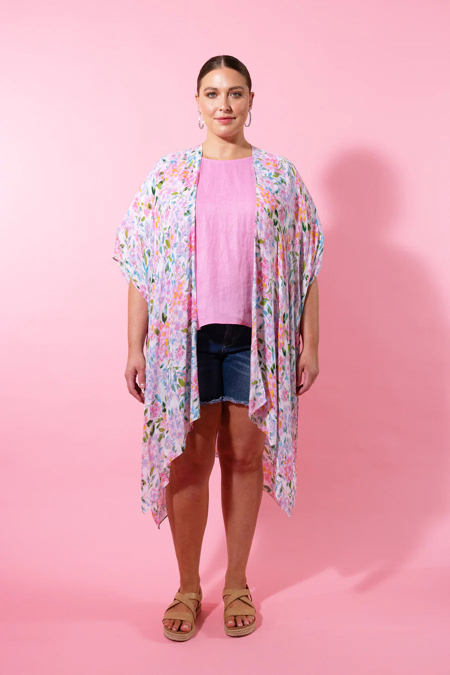 Botanical Cape - Lulu & Daw - Isle Of Mine - Isle Of Mine, top, tops - Lulu & Daw - Australian Fashion Boutique