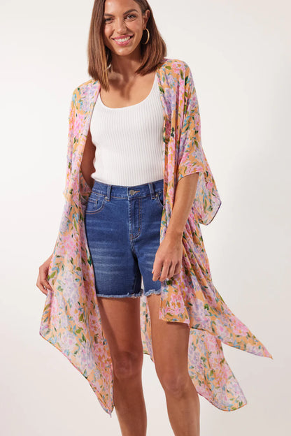 Botanical Cape - Lulu & Daw - Isle Of Mine - Isle Of Mine, top, tops - Lulu & Daw - Australian Fashion Boutique