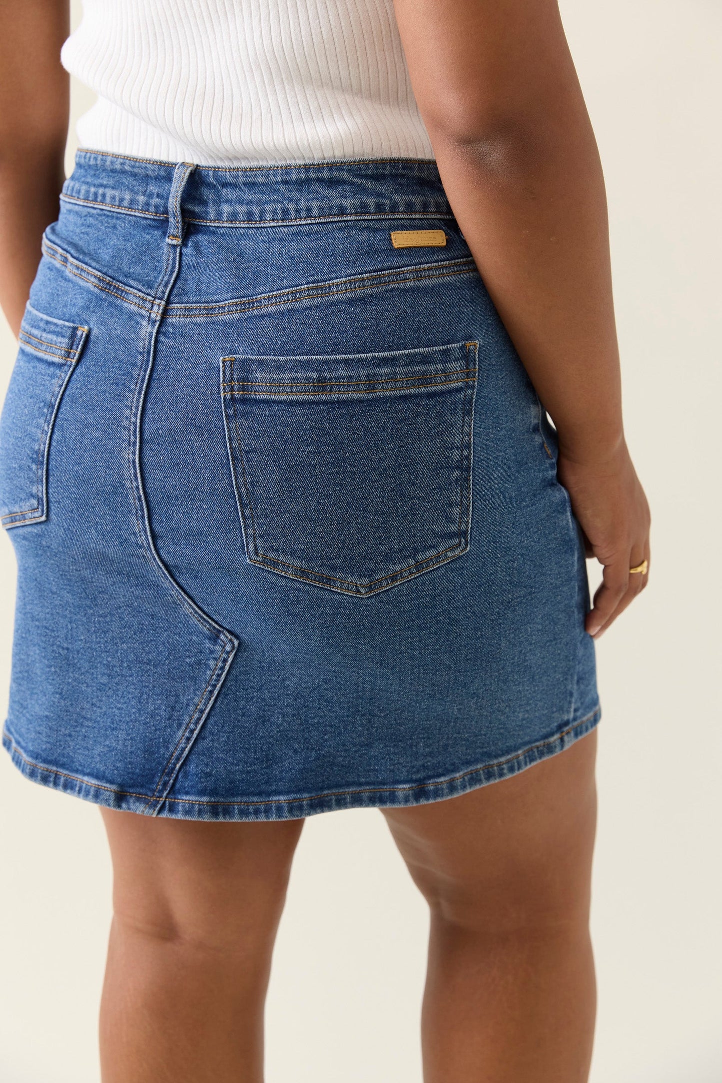 Margot Denim Skirt - Denim