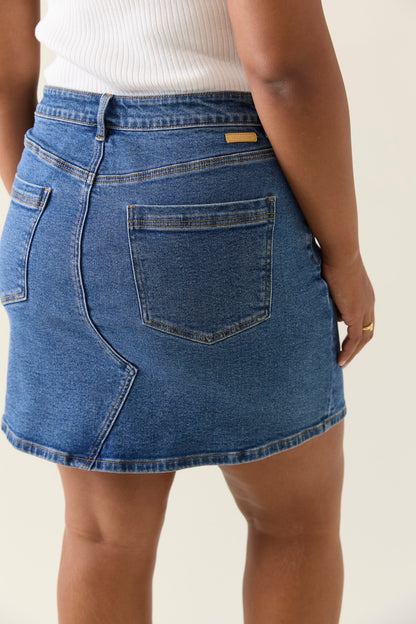 Margot Denim Skirt - Denim