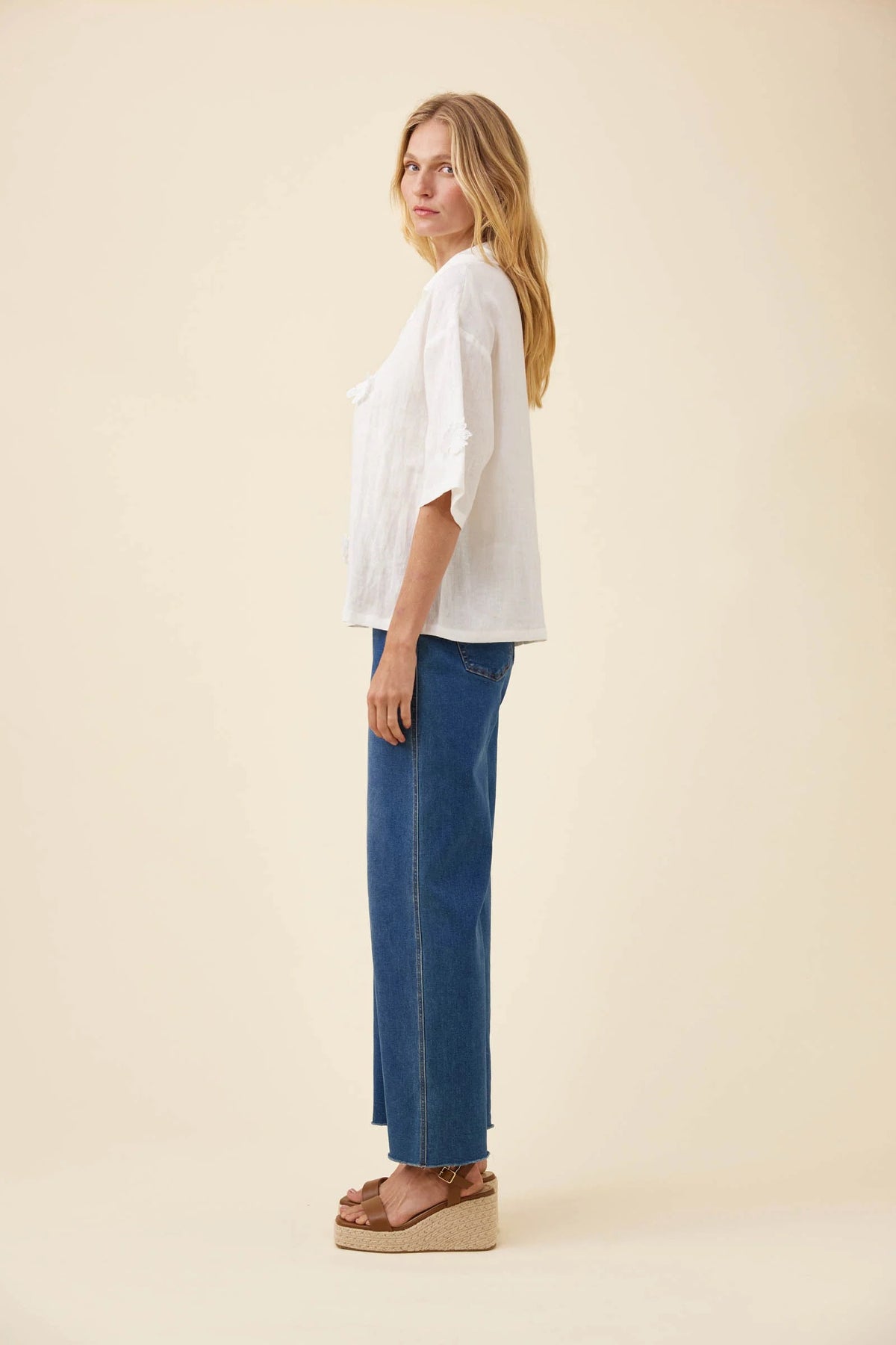 Isle of Mine Anita Shirt - White