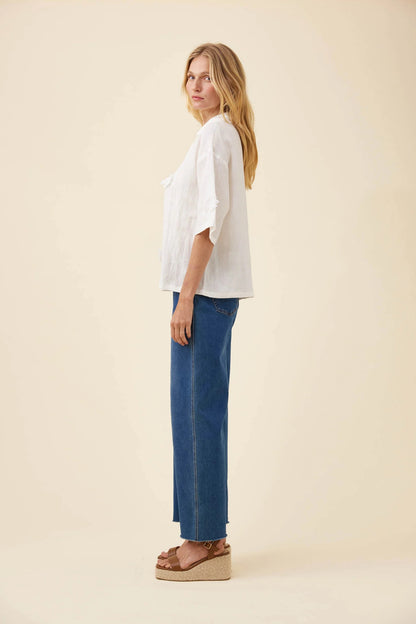 Isle of Mine Anita Shirt - White