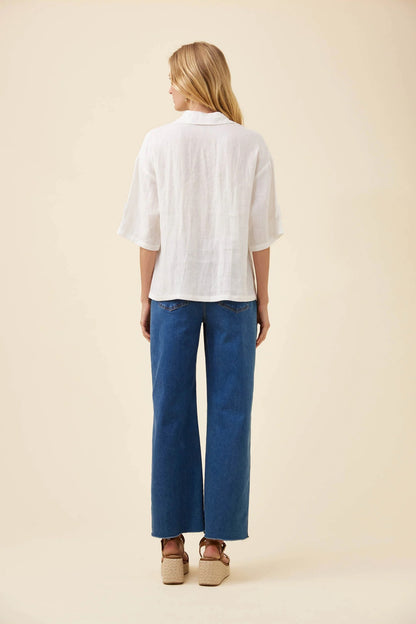 Isle of Mine Anita Shirt - White