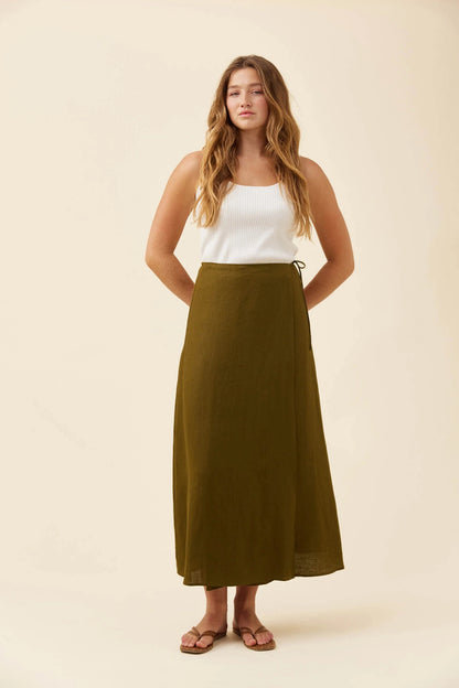 Isle of Mine Anita Wrap Skirt