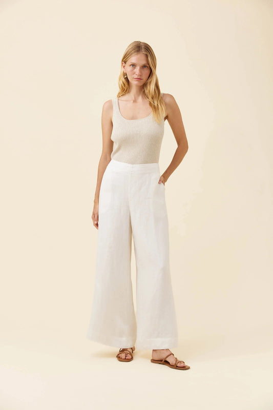 Isle of Mine Anita Pant - White