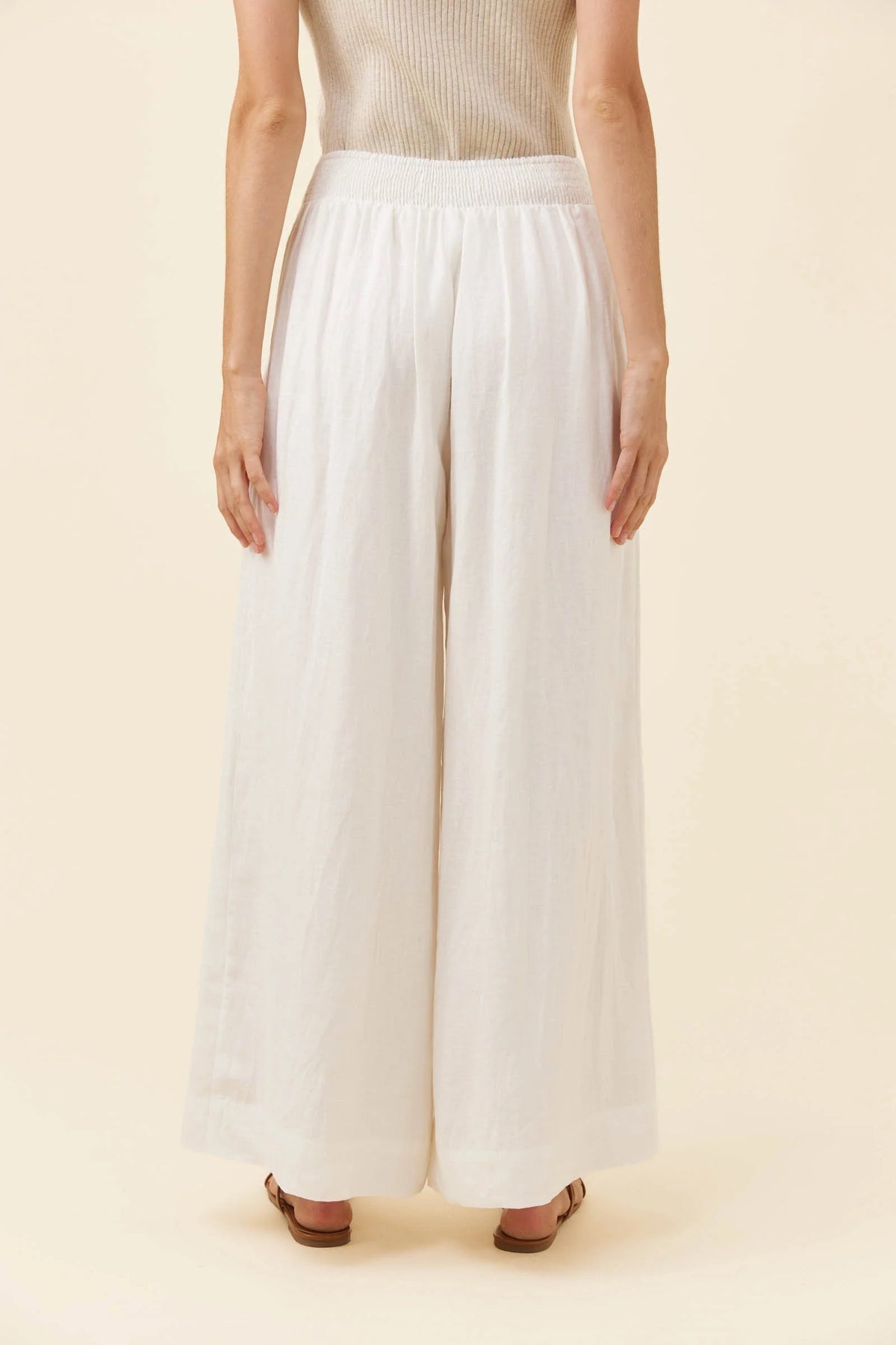 Isle of Mine Anita Pant - White