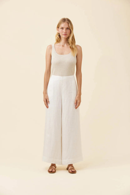 Isle of Mine Anita Pant - White
