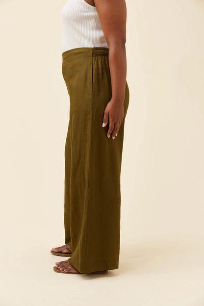 Isle of Mine Anita Pant - Olive