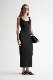 Sienna Tank Dress Black