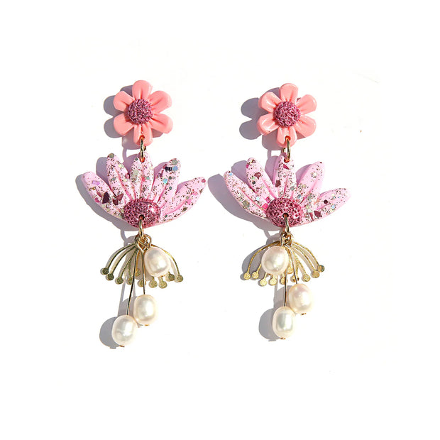 Daisy Blossom 2 - Lulu & Daw - Kingston - earrings, jewellery, kingston - Lulu & Daw - Australian Fashion Boutique