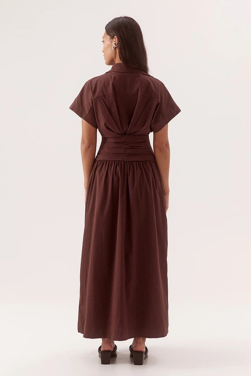 Sovere Lyra Dress -Chocolate