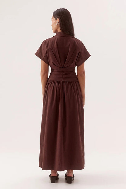 Sovere Lyra Dress -Chocolate
