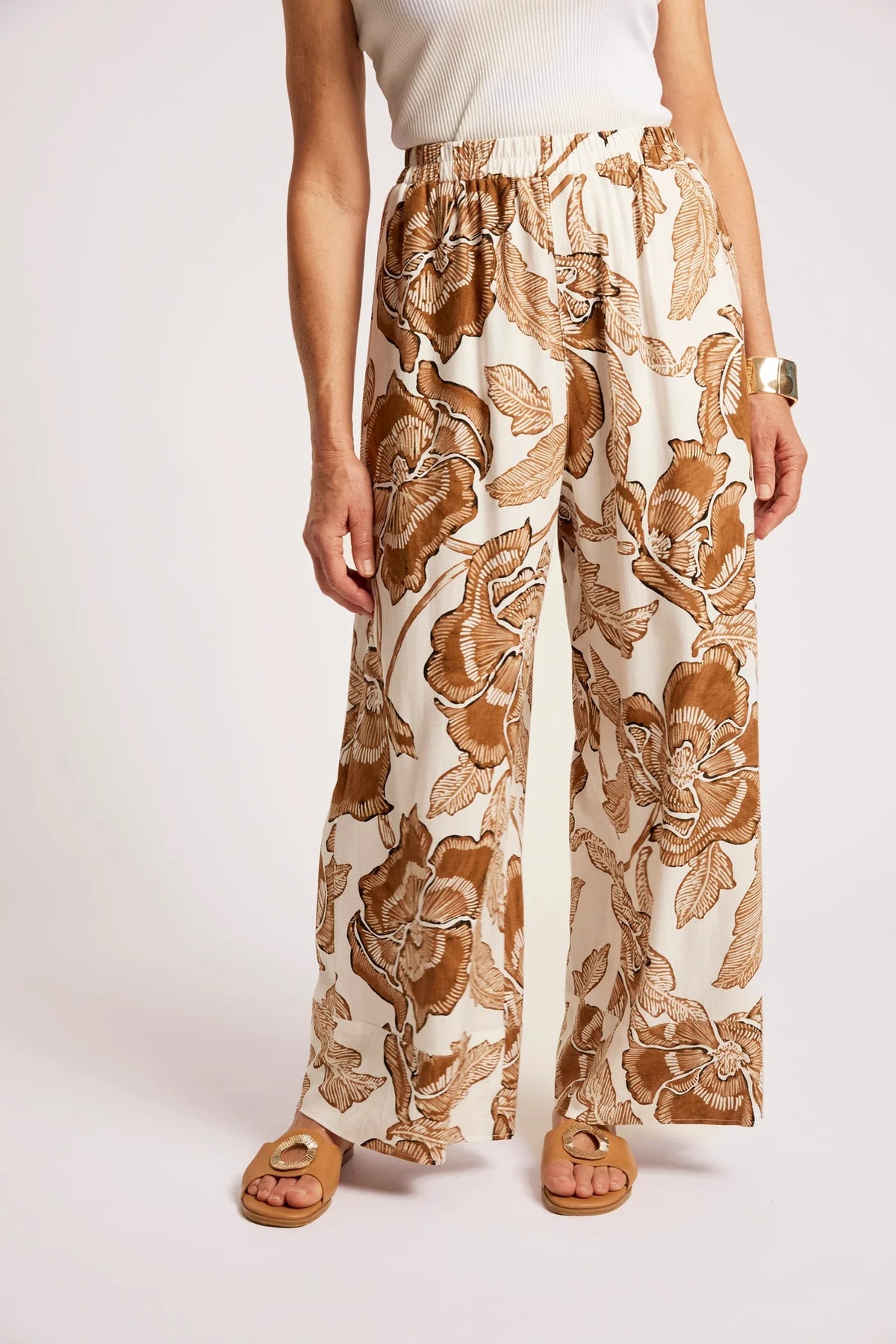 Eb & Ive Cove Slide - Caramel