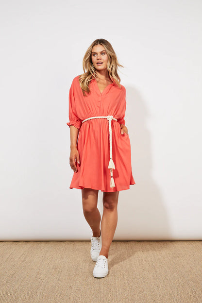 Tropicana Rope Dress - Lulu & Daw - Haven - dress, dresses, Linen Blend, new arrivals, new arrvials - Lulu & Daw - Australian Fashion Boutique