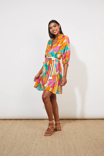 Tropicana Rope Dress - Lulu & Daw - Haven - dress, dresses, Linen Blend, new arrivals, new arrvials - Lulu & Daw - Australian Fashion Boutique