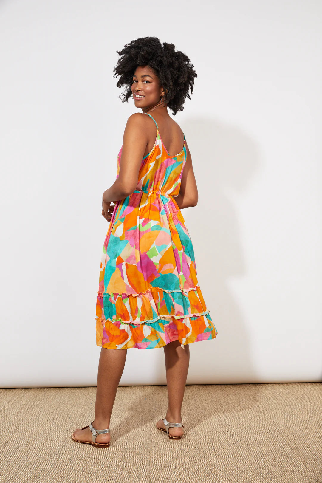 Tropicana Tank Dress - Lulu & Daw - haven - Linen Blend, new arrivals, new arrvials - Lulu & Daw - Australian Fashion Boutique