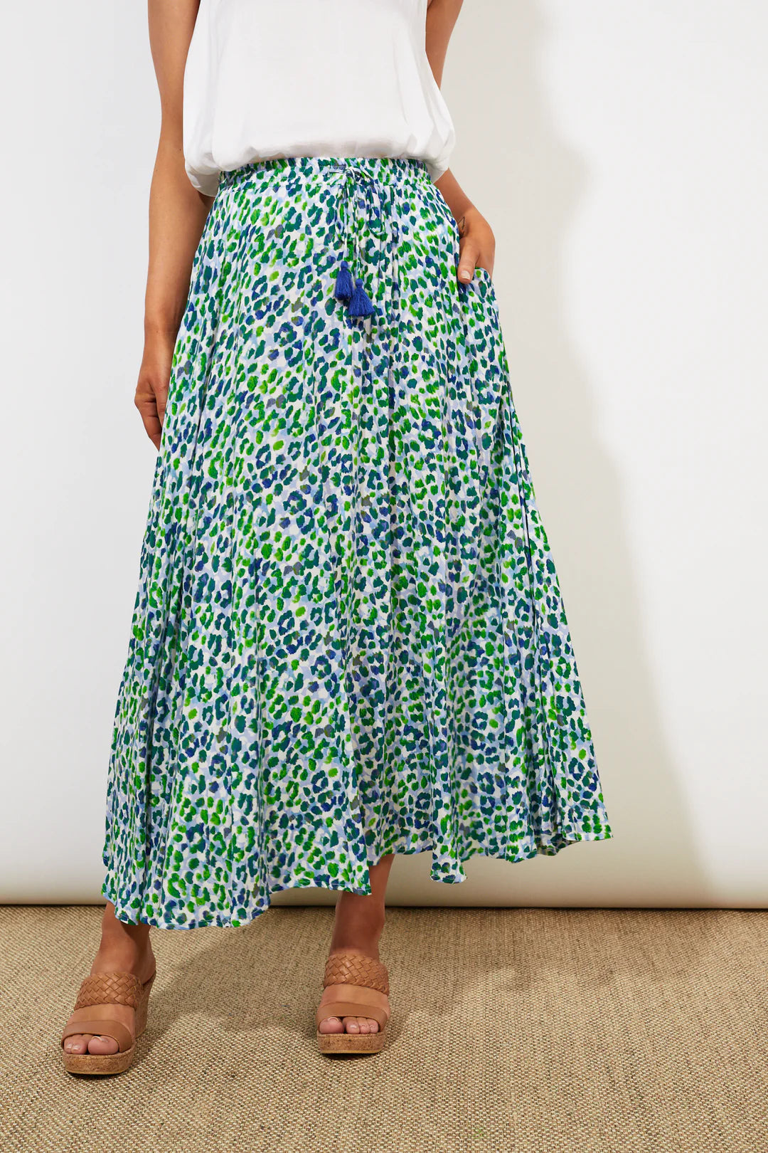 Lamu Maxi Skirt - Lulu & Daw - Haven - new arrivals, new arrvials, skirt - Lulu & Daw - Australian Fashion Boutique