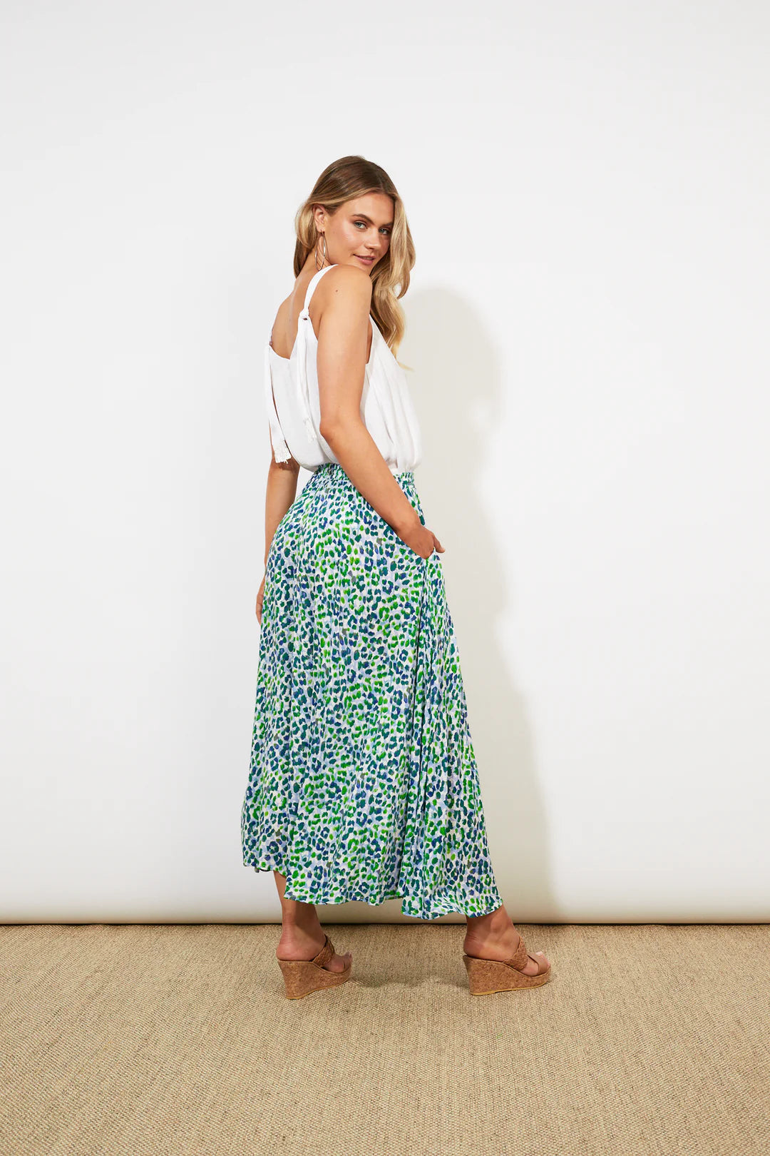 Lamu Maxi Skirt - Lulu & Daw - Haven - new arrivals, new arrvials, skirt - Lulu & Daw - Australian Fashion Boutique