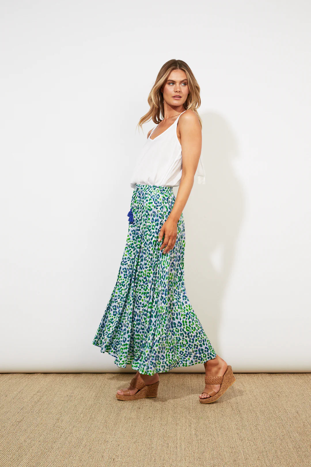 Lamu Maxi Skirt - Lulu & Daw - Haven - new arrivals, new arrvials, skirt - Lulu & Daw - Australian Fashion Boutique