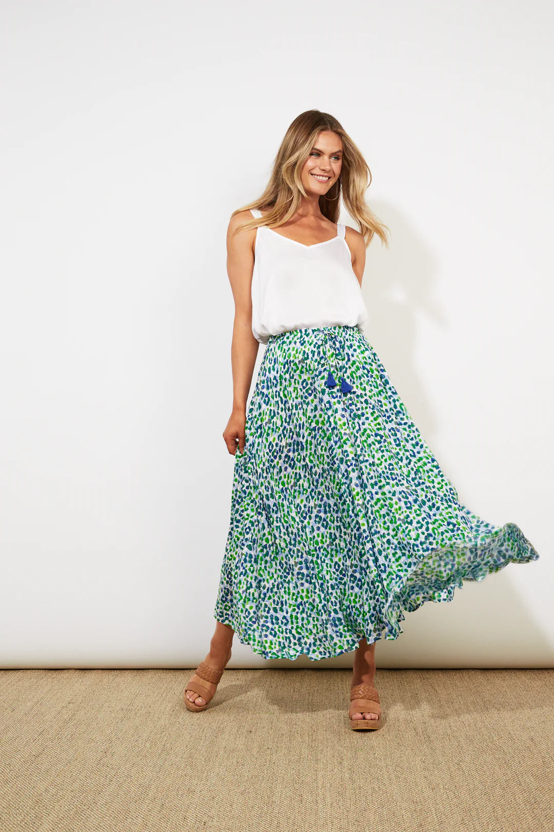 Lamu Maxi Skirt - Lulu & Daw - Haven - new arrivals, new arrvials, skirt - Lulu & Daw - Australian Fashion Boutique