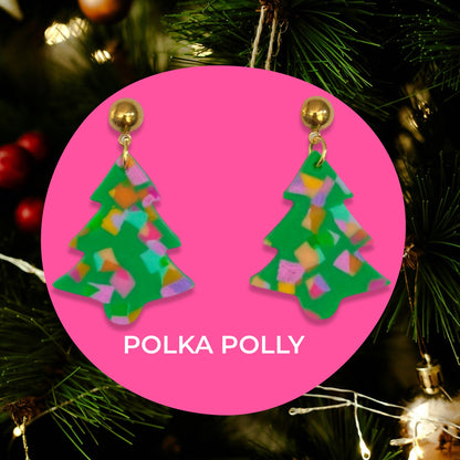Polka Polly - Earrings - Lulu & Daw -  - ["new arrivals","new arrvials"] - Lulu & Daw - Australian Fashion Boutique