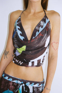 Byron Cowl Top
