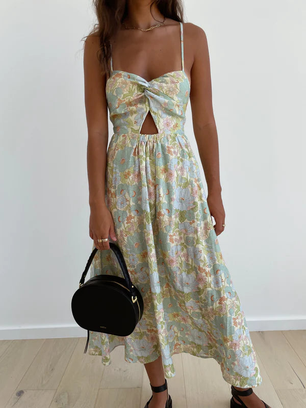 Elegant Alessa Dress - Sadie Floral | Darwin Boutique | Australian Tropical Fashion