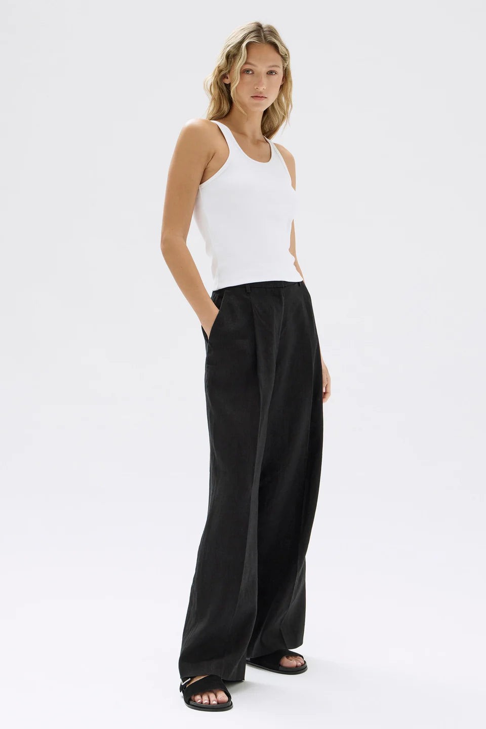 Aria Linen Pant