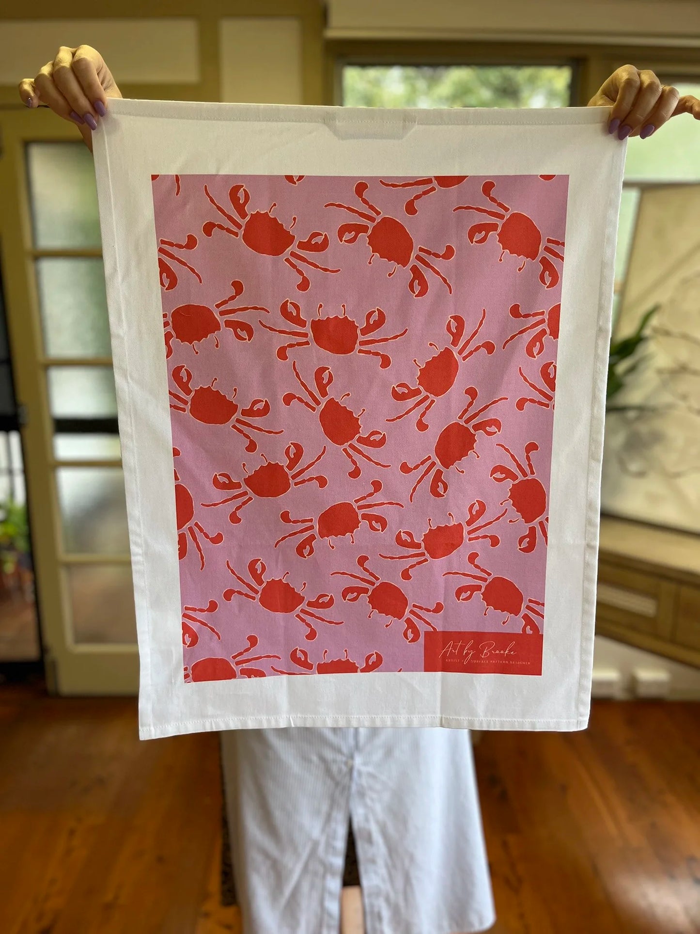 Art by Brooke -NT pattern tea towel