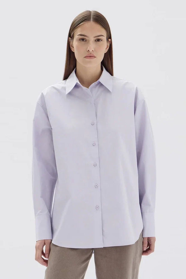 Everyday Poplin Shirt - Jacaranda - Lulu & Daw - Assembly Label -  - Lulu & Daw - Australian Fashion Boutique