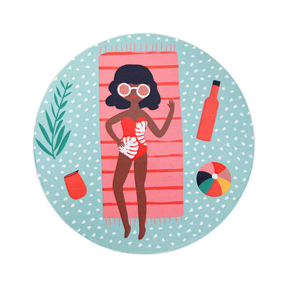 Coaster Set - Beach Babes