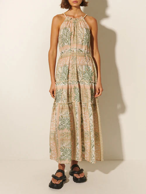 Behati Halter Maxi Dress - Lulu & Daw - Kivari - dress - Lulu & Daw - Australian Fashion Boutique