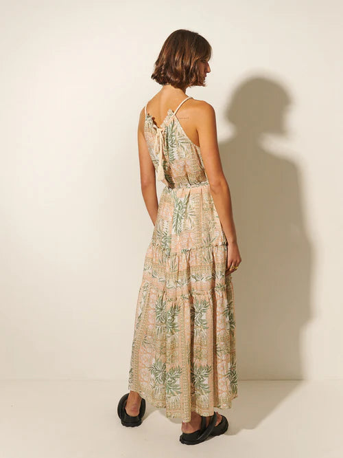 Behati Halter Maxi Dress - Lulu & Daw - Kivari - dress - Lulu & Daw - Australian Fashion Boutique