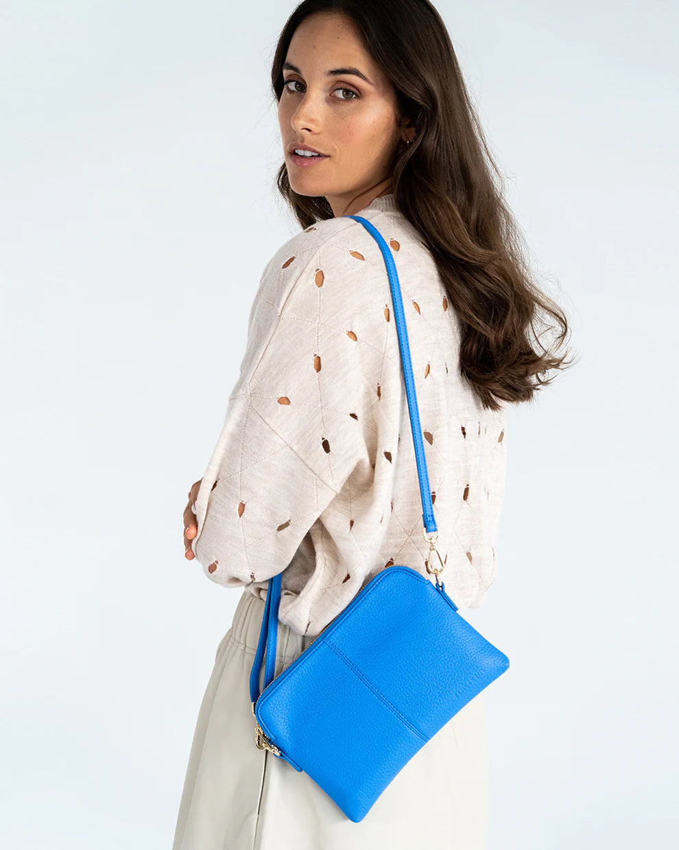 Bowery Wallet Cornflower Blue - Lulu & Daw - Elms & King - bags, elms & king, new arrvials - Lulu & Daw - Australian Fashion Boutique