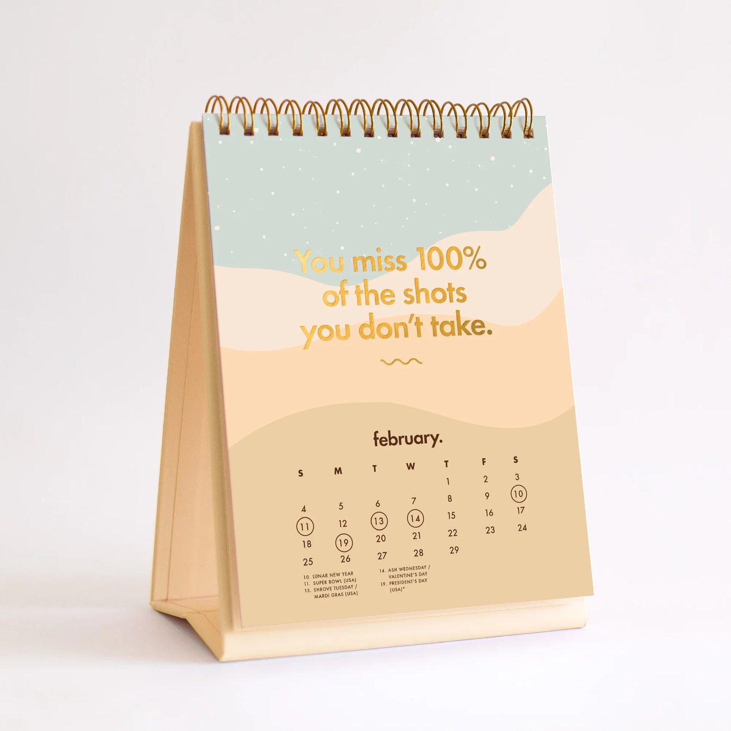 2024 Desert Palms Desk Calendar - Lulu & Daw - Fox & Fallow - planner - Lulu & Daw - Australian Fashion Boutique