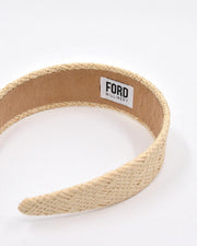 COMO-  Headband (natural) - Lulu & Daw - FORD Millinery - accessories, new arrivals, new arrvials - Lulu & Daw - Australian Fashion Boutique