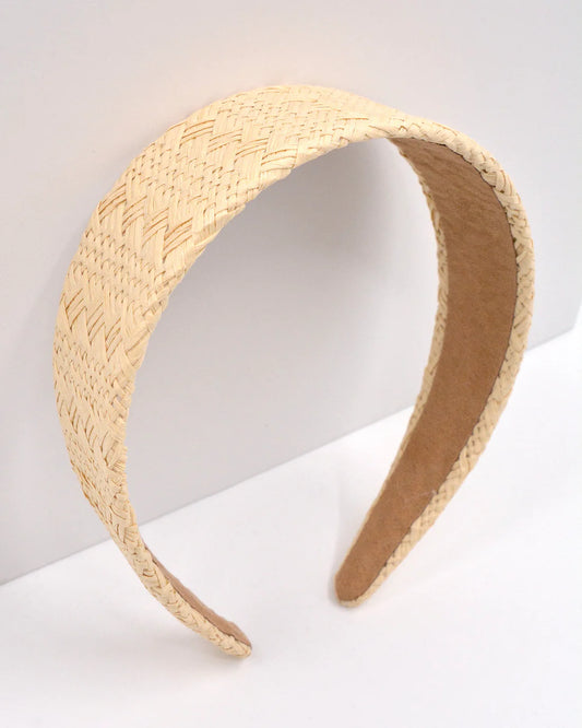 COMO-  Headband (natural) - Lulu & Daw - FORD Millinery - accessories, new arrivals, new arrvials - Lulu & Daw - Australian Fashion Boutique