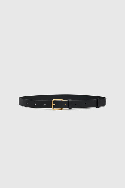 Ida Belt Black/Gold 2.0cm