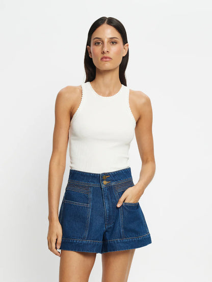 Cameron Denim Short - Indigo Blue