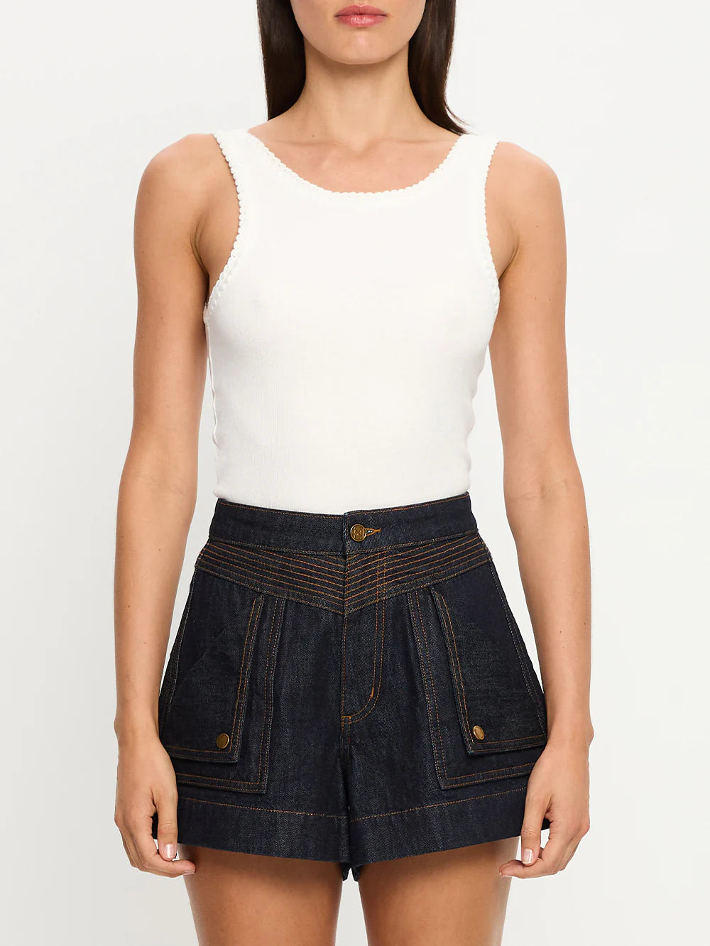 Celene Denim Short - Raw Indigo