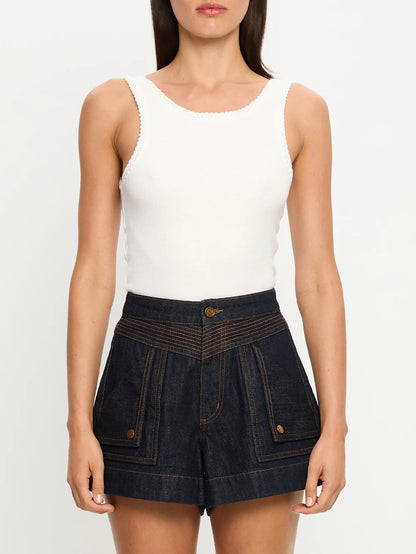 Celene Denim Short - Raw Indigo
