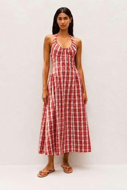 Faithfull The Brand Del Ros Midi Dress