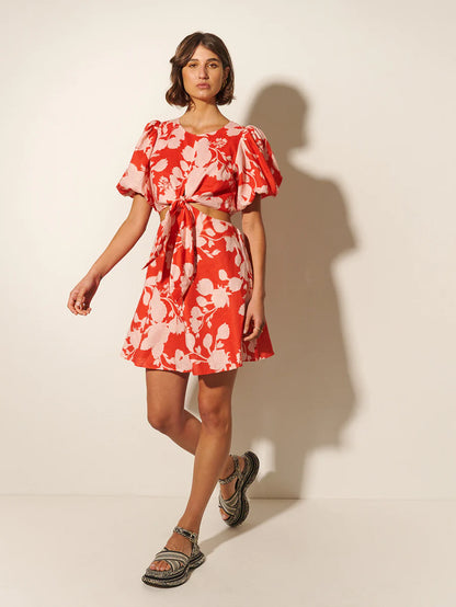 Delfina Cut Out Mini Dress - Lulu & Daw - Kivari - new arrivals, new arrvials - Lulu & Daw - Australian Fashion Boutique