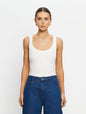 Tallulah Scoop Top - Ivory