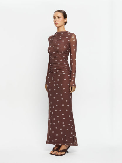 Edie Mesh Maxi Dress