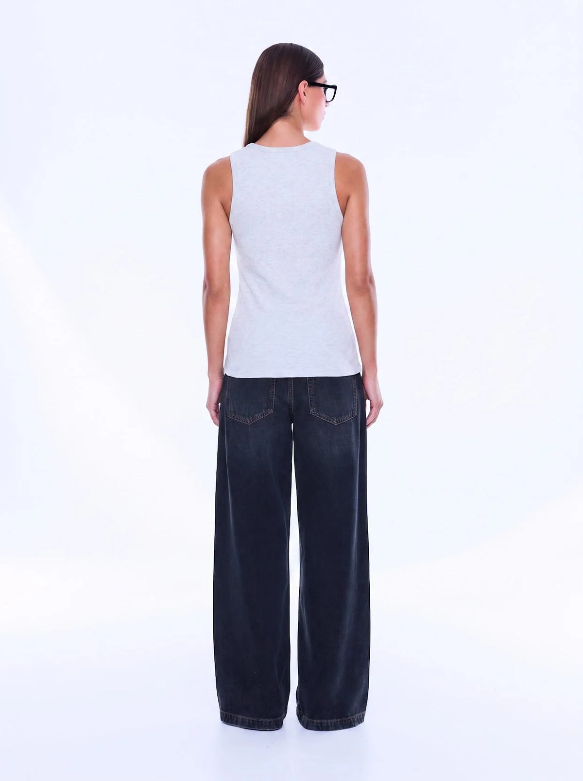 Ena Pelly Celine Tank - Oat Marle