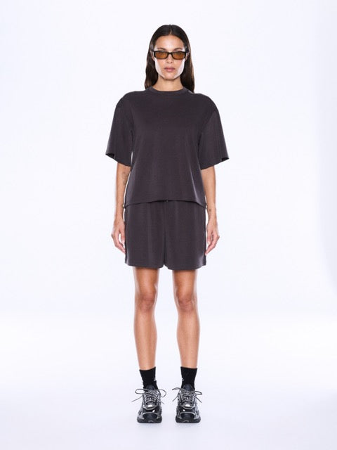 Ena Pelly Sana Relaxed Tee - Charcoal
